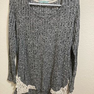 Sweater Shirt/Dress High-Low
